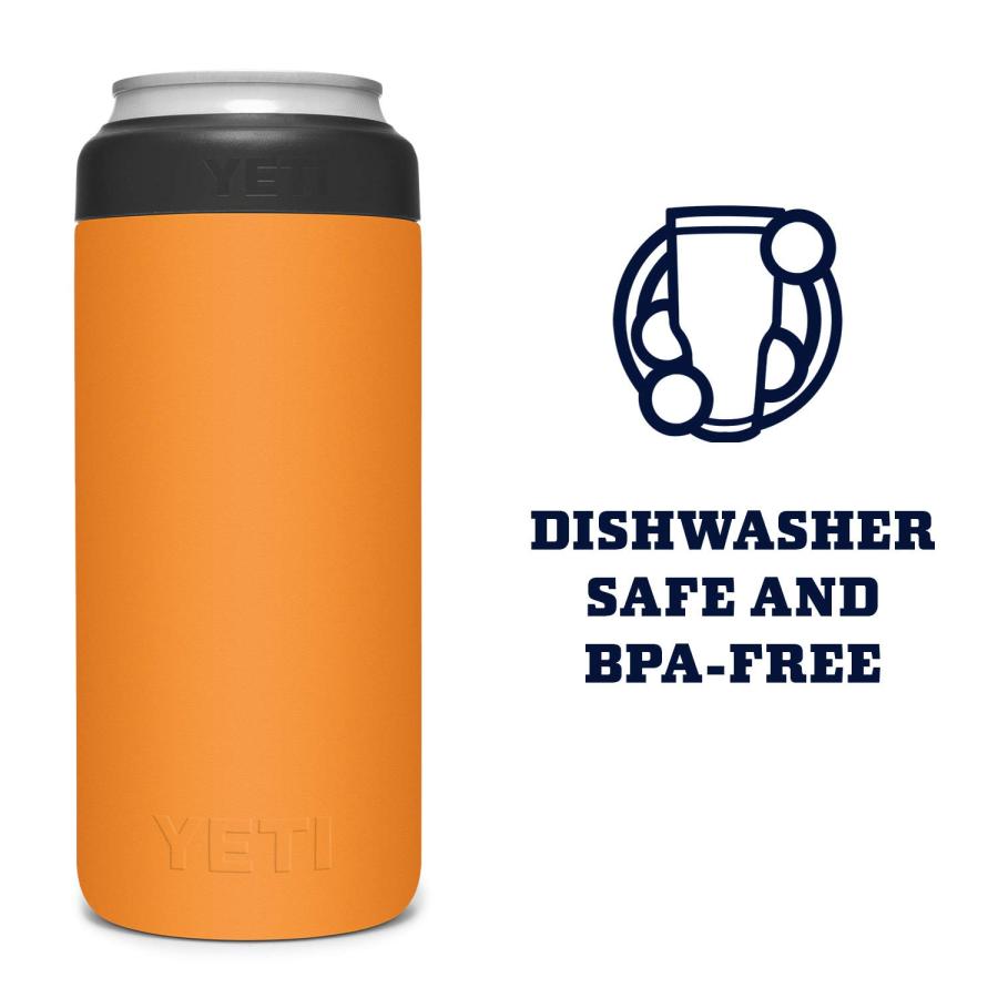 YETI Rambler 12オンス コルスター スリム缶クーラー:YETI 真空断熱 ステンレス製、キングクラブ | YETI | 04