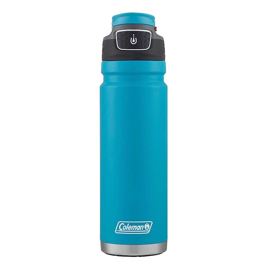 COLEMAN FREEFLOW AUTOSEAL INSULATED STAINLESS STEEL WATER BOTTLE, 24OZ, CARIBBEAN SEA | Coleman | 02