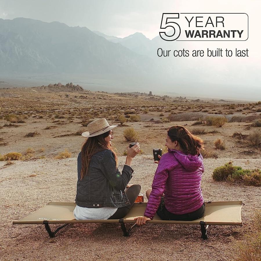 HELINOX COT ONE LIGHTWEIGHT, COMPACT, COLLAPSIBLE, PORTABLE CAMPING COT, REGULAR, COYOTE TAN | Helinox | 07