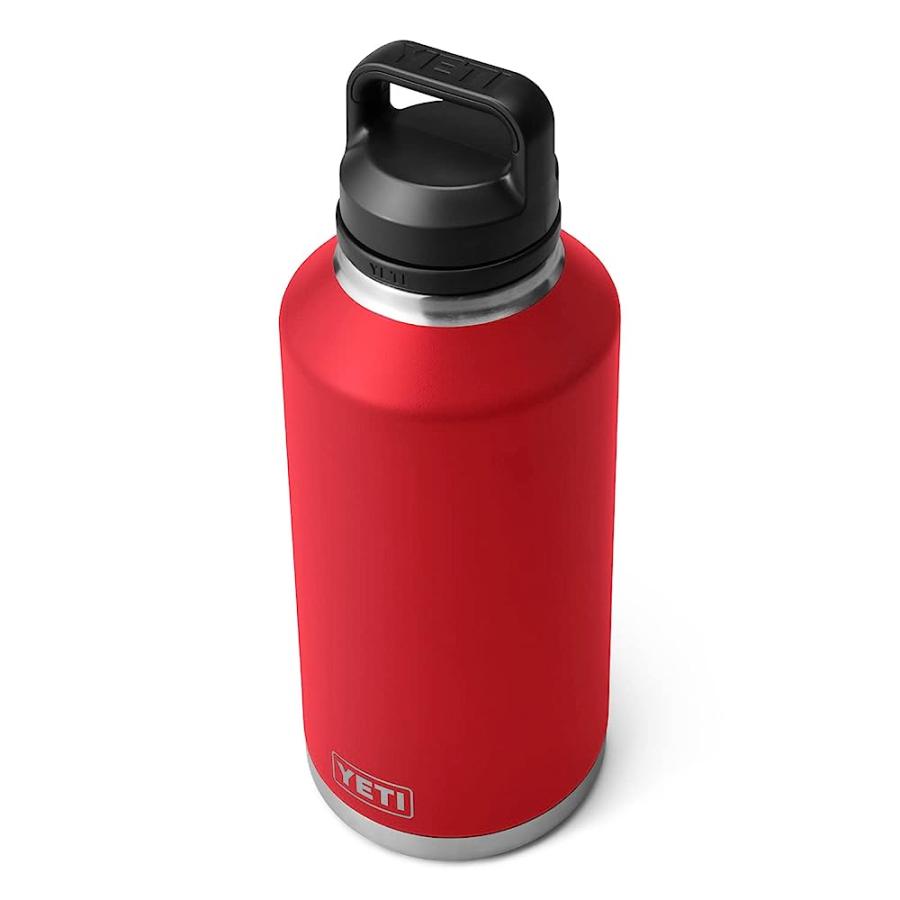 YETI RAMBLER 64 OZ BOTTLE, VACUUM INSULATED, STAINLESS STEEL WITH CHUG CAP, RESCUE RED | YETI | 06