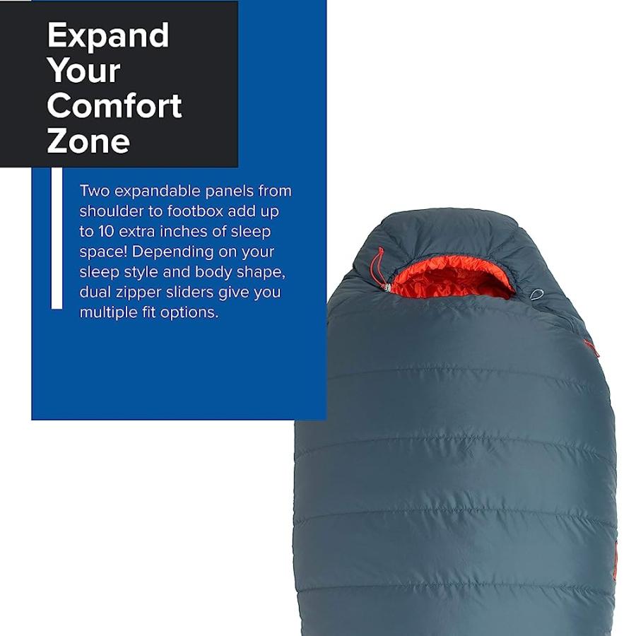 BIG AGNES TORCHLIGHT (600 DOWNTEK) SLEEPING BAG, 30 DEGREE, REGULAR | BIG AGNES | 01