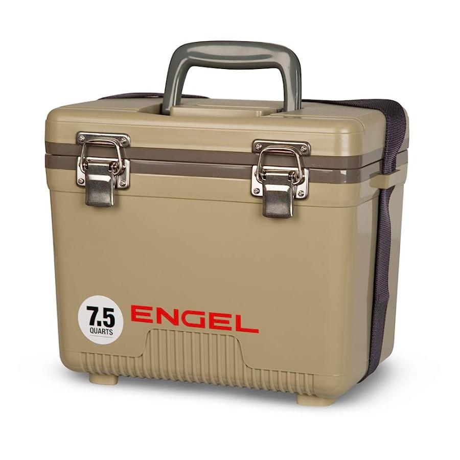 ENGEL UC7 7.5QT LEAK-PROOF, AIR TIGHT, DRYBOX COOLER AND SMALL HARD SHELL LUNCHBOX FOR MEN AND WOMEN IN TAN |  | 03
