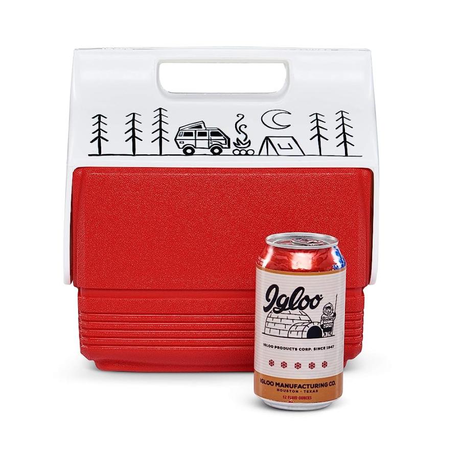 IGLOO 4 QUART LIMITED EDITION DAVID ROLLYN PORTABLE LUNCHBOX PLAYMATE MINI COOLER ICE BOX, SMALL (48848) | igloo | 02