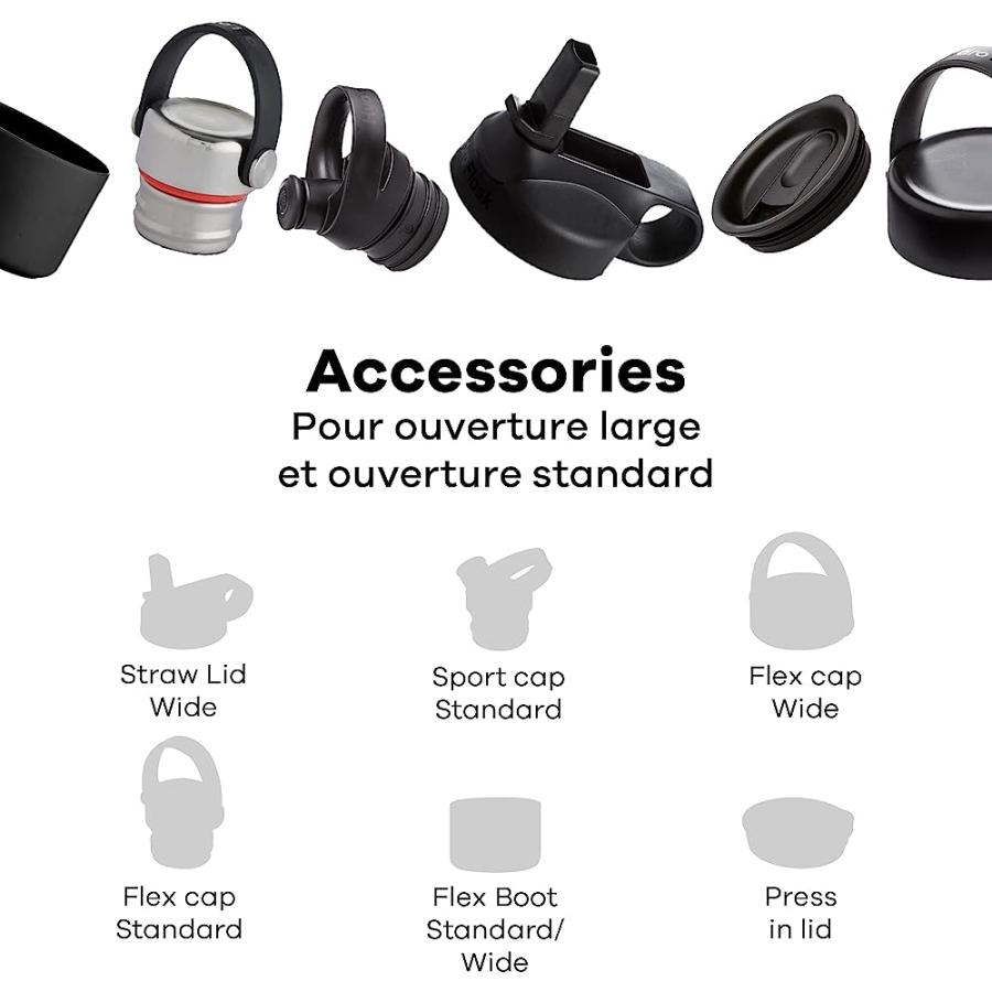 HYDRO FLASK FLEX CAP FLASK, STANDARD MOUTH, WATERMELON | HYDRO FLASK | 02