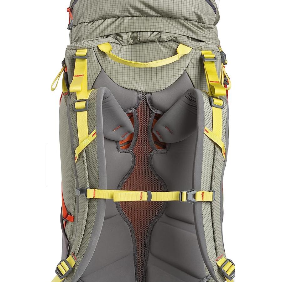 BIG AGNES PARKVIEW 63L BACKPACK FOR MULTIDAY HIKING, OLIVE, LARGE | BIG AGNES | 02