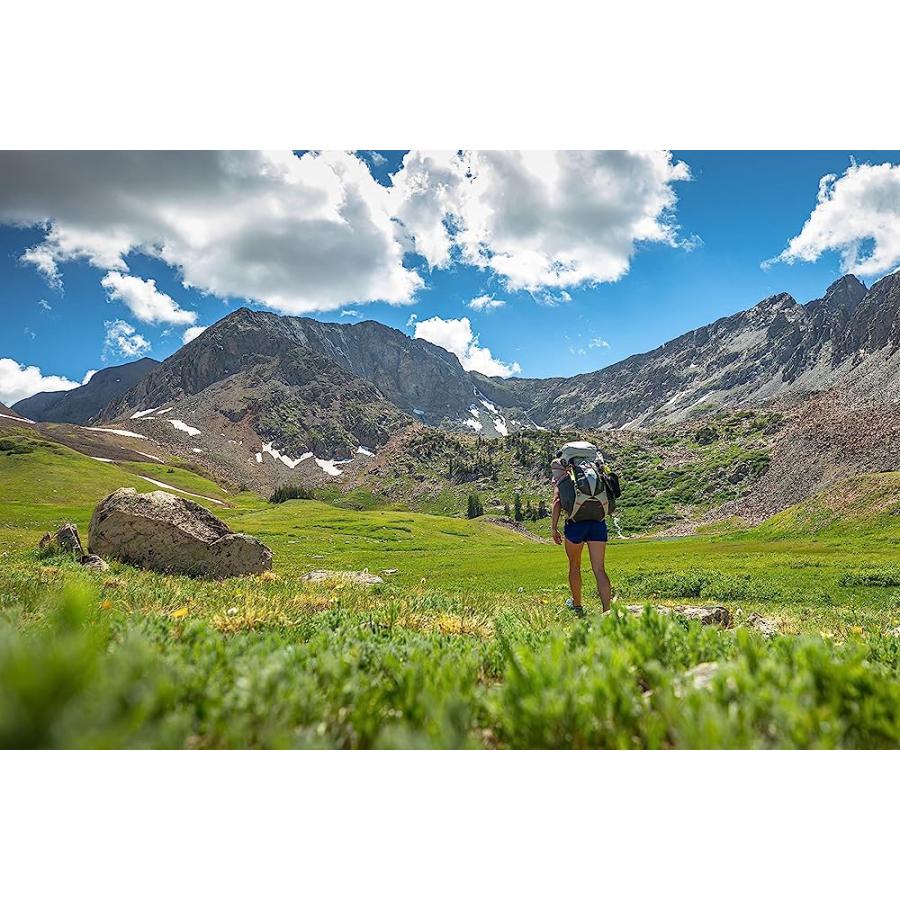 BIG AGNES PARKVIEW 63L BACKPACK FOR MULTIDAY HIKING, OLIVE, LARGE | BIG AGNES | 06