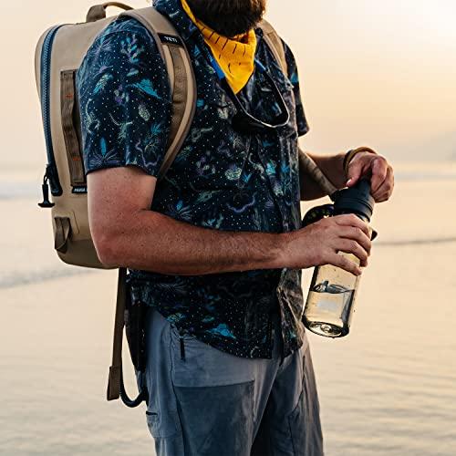 YETI YONDER 750 ML/25 OZ WATER BOTTLE WITH YONDER CHUG CAP, CANOPY GREEN | YETI | 07