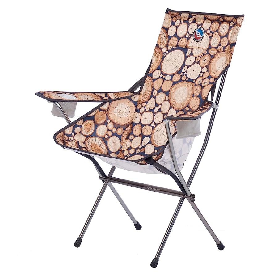BIG AGNES BIG SIX ARMCHAIR - HIGH & WIDE LUXURY CAMP CHAIR, WOOD | BIG AGNES | 01