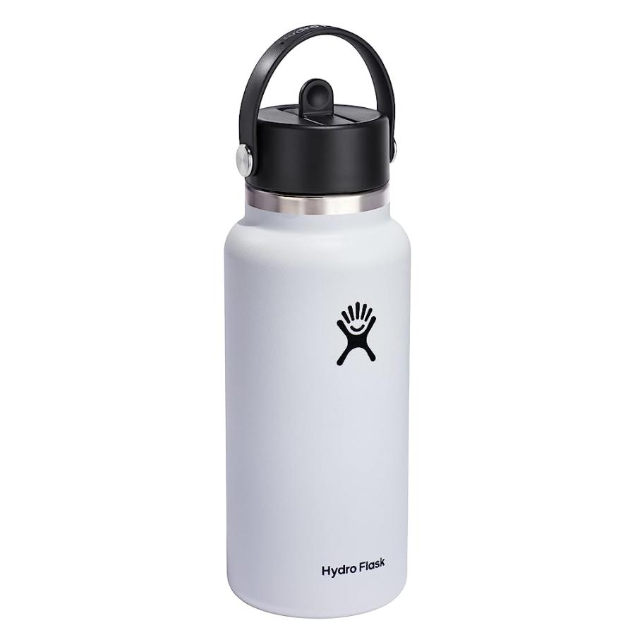 HYDRO FLASK 32 OZ WIDE FLEX STRAW CAP WHITE | HYDRO FLASK | 01