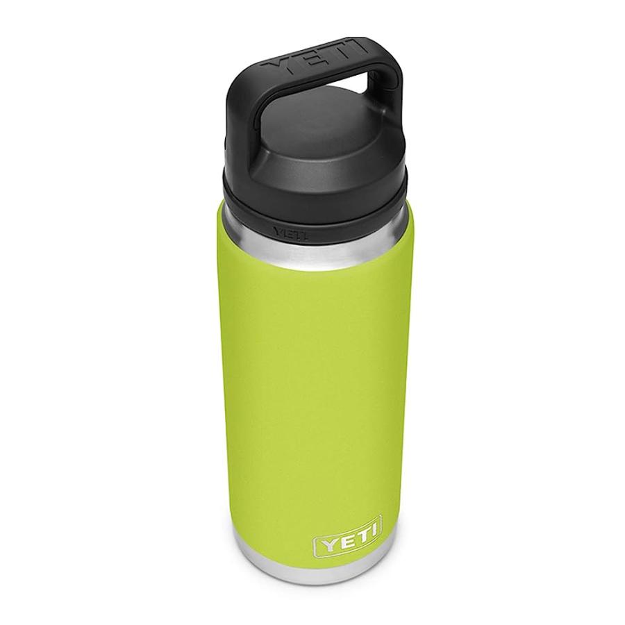 YETI RAMBLER 26 OZ BOTTLE, VACUUM INSULATED, STAINLESS STEEL WITH CHUG CAP, CHARTREUSE | YETI | 02
