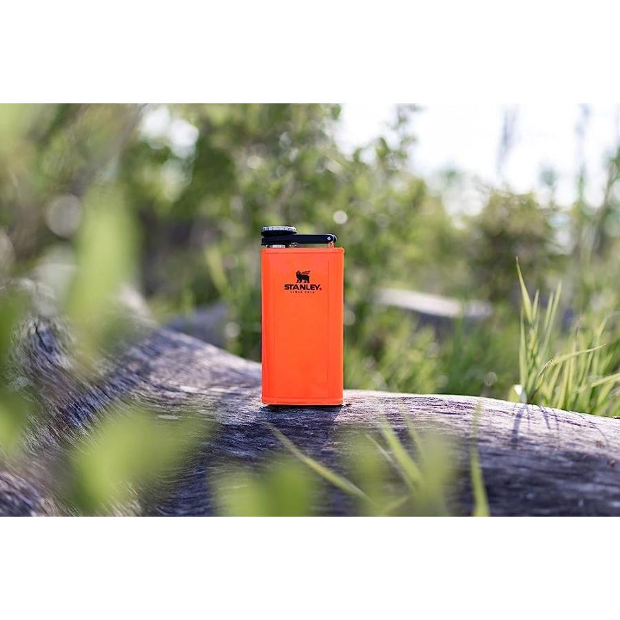 STANLEY X MOSSY OAK CLASSIC FLASK 8OZ WITH NEVER-LOSE CAP, WIDE MOUTH STAINLESS STEEL HIP FLASK FOR EASY FILLING & POURING, INSULATED BPA-FREE LE | STANLEY | 06