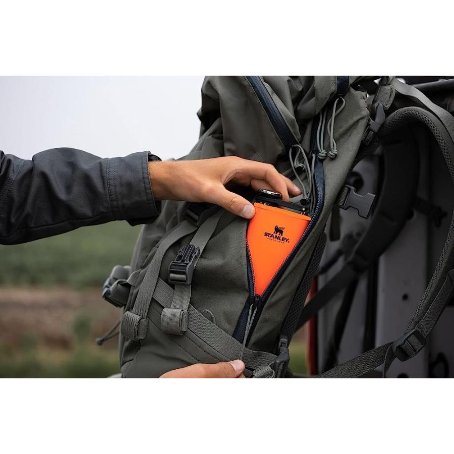 STANLEY X MOSSY OAK CLASSIC FLASK 8OZ WITH NEVER-LOSE CAP, WIDE MOUTH STAINLESS STEEL HIP FLASK FOR EASY FILLING & POURING, INSULATED BPA-FREE LE | STANLEY | 07