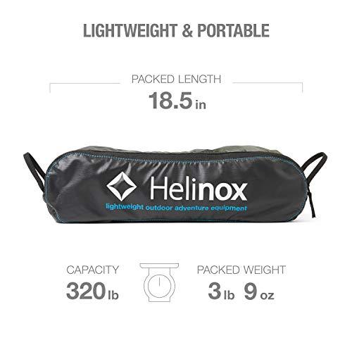 HELINOX CHAIR ONE XL LIGHTWEIGHT, PORTABLE, COLLAPSIBLE CAMPING CHAIR, BLACK | Helinox | 01