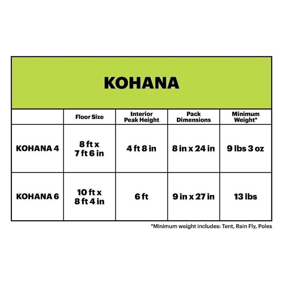 EUREKA! KOHANA 6 PERSON FAMILY CAMPING TENT |  | 02