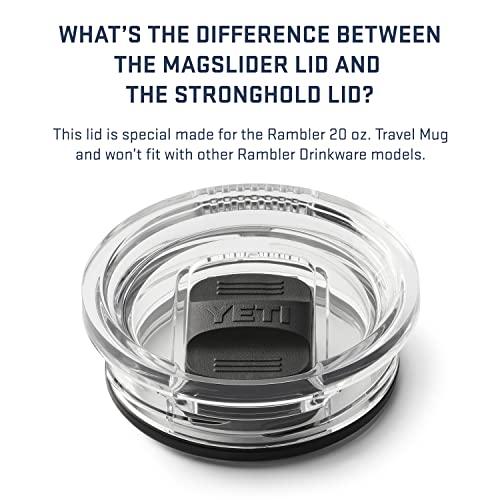 YETI RAMBLER 20 OZ TRAVEL MUG, STAINLESS STEEL, VACUUM INSULATED WITH STRONGHOLD LID, RESCUE RED | YETI | 05