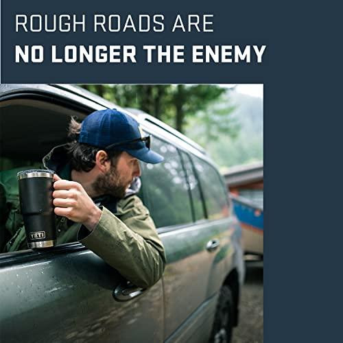 YETI RAMBLER 20 OZ TRAVEL MUG, STAINLESS STEEL, VACUUM INSULATED WITH STRONGHOLD LID, RESCUE RED | YETI | 07