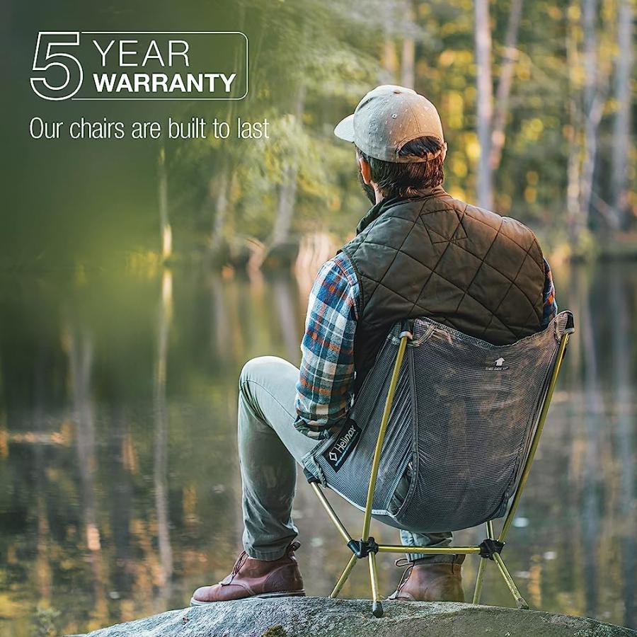 HELINOX CHAIR ZERO ULTRALIGHT COMPACT CAMPING CHAIR, GREY | Helinox | 02