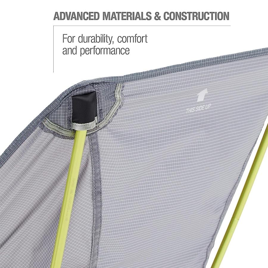 HELINOX CHAIR ZERO ULTRALIGHT COMPACT CAMPING CHAIR, GREY | Helinox | 06