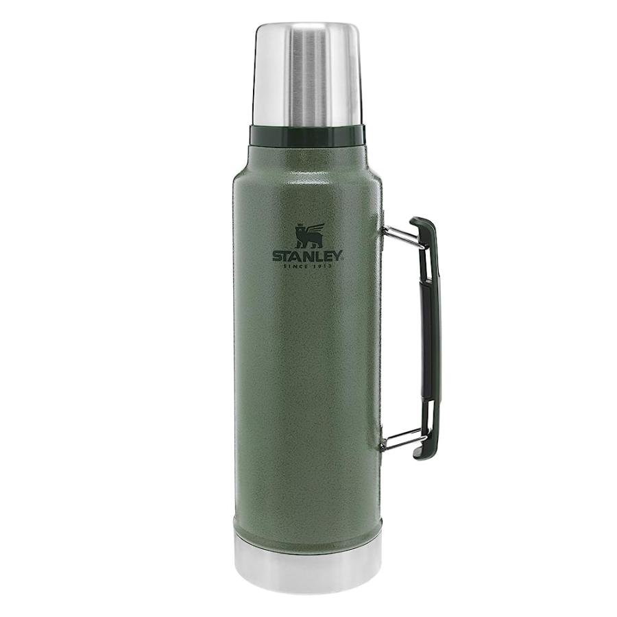 STANLEY CLASSIC VACUUM INSULATED WIDE MOUTH BOTTLE - BPA-FREE 18/8 STAINLESS STEEL THERMOS FOR COLD & HOT BEVERAGES KEEPS LIQUID HOT OR COLD FOR | STANLEY