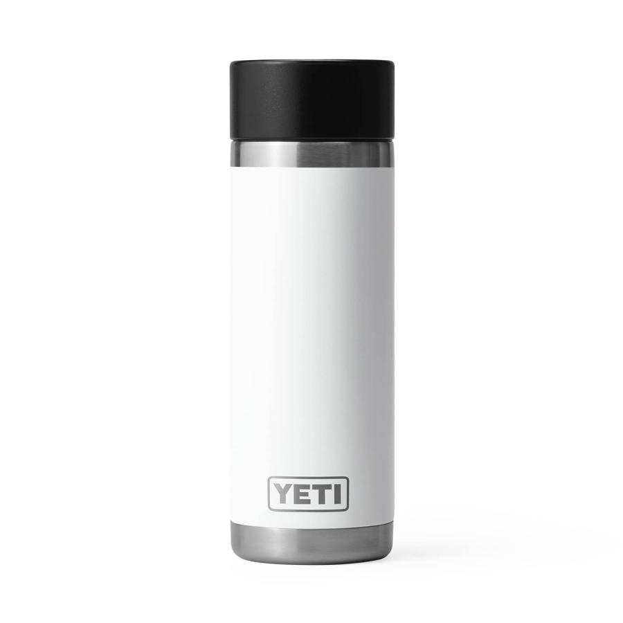 YETI Rambler 18オンス ボトル キャップ付き 真空断熱 ステンレス製、ホワイト | YETI | 05