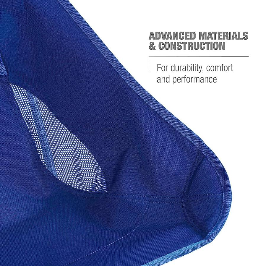 HELINOX CHAIR TWO ULTRALIGHT, HIGH-BACK, COLLAPSIBLE CAMPING CHAIR, BLUE BLOCK, WITH POCKETS | Helinox | 07