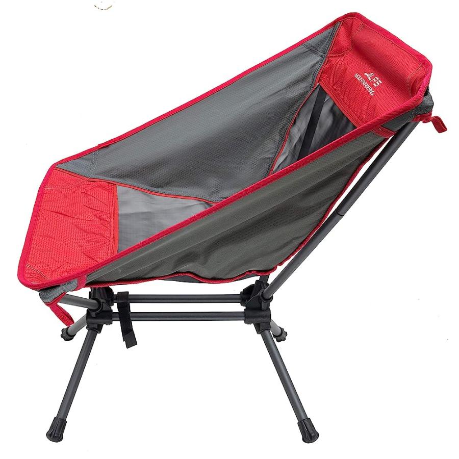 ALPS MOUNTAINEERING SIMMER CAMPING CHAIR, ONE SIZE, SALSA/CHARCOAL | ALPS MOUNTAINEERING | 02