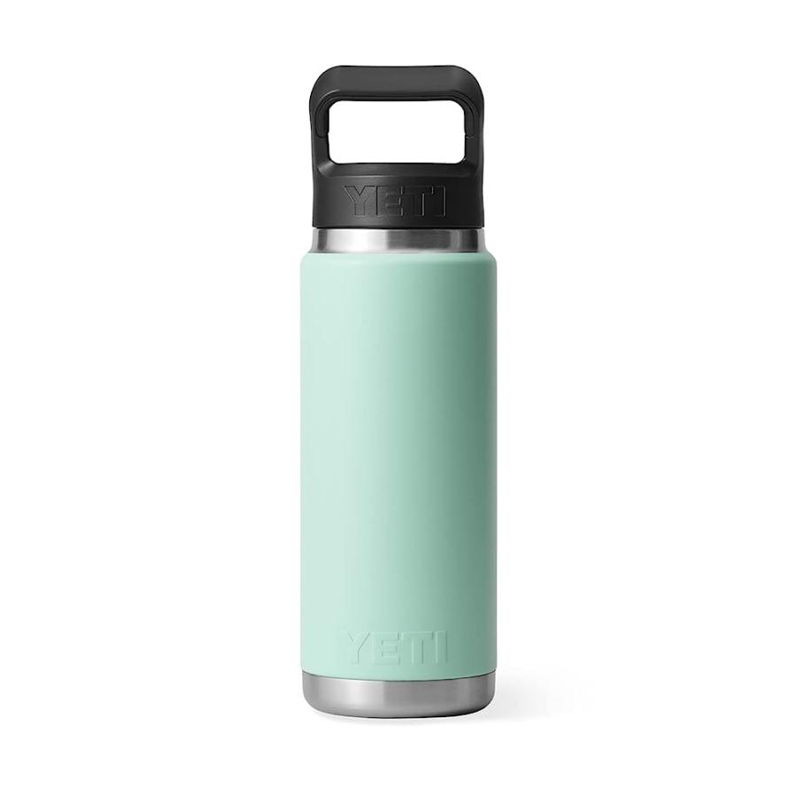 YETI RAMBLER 26 OZ BOTTLE, VACUUM INSULATED, STAINLESS STEEL WITH STRAW CAP, SEAFOAM | YETI | 06