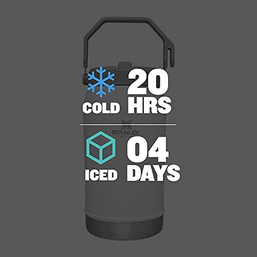 STANLEY ICEFLOW STAINLESS STEEL WATER JUG WITH STRAW, VACUUM INSULATED WATER BOTTLE FOR HOME AND OFFICE, REUSABLE TUMBLER WITH STRAW LEAKPROOF FL | STANLEY | 02