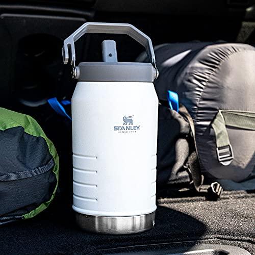 STANLEY ICEFLOW STAINLESS STEEL WATER JUG WITH STRAW, VACUUM INSULATED WATER BOTTLE FOR HOME AND OFFICE, REUSABLE TUMBLER WITH STRAW LEAKPROOF FL | STANLEY | 05