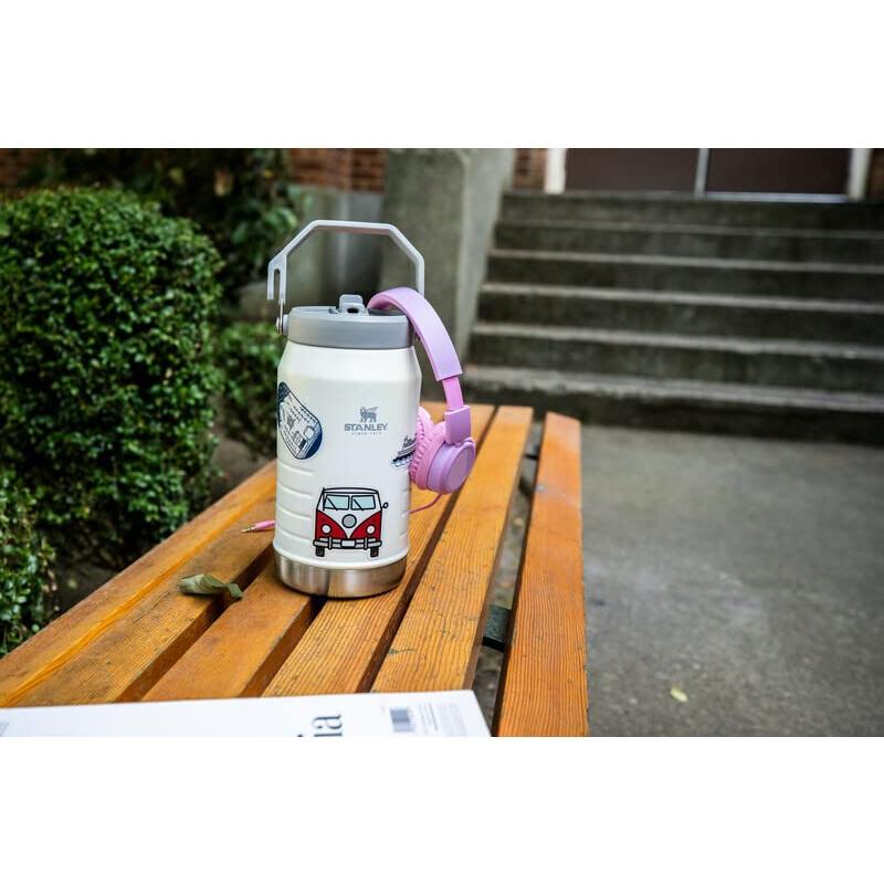 STANLEY ICEFLOW STAINLESS STEEL WATER JUG WITH STRAW, VACUUM INSULATED WATER BOTTLE FOR HOME AND OFFICE, REUSABLE TUMBLER WITH STRAW LEAKPROOF FL | STANLEY | 06