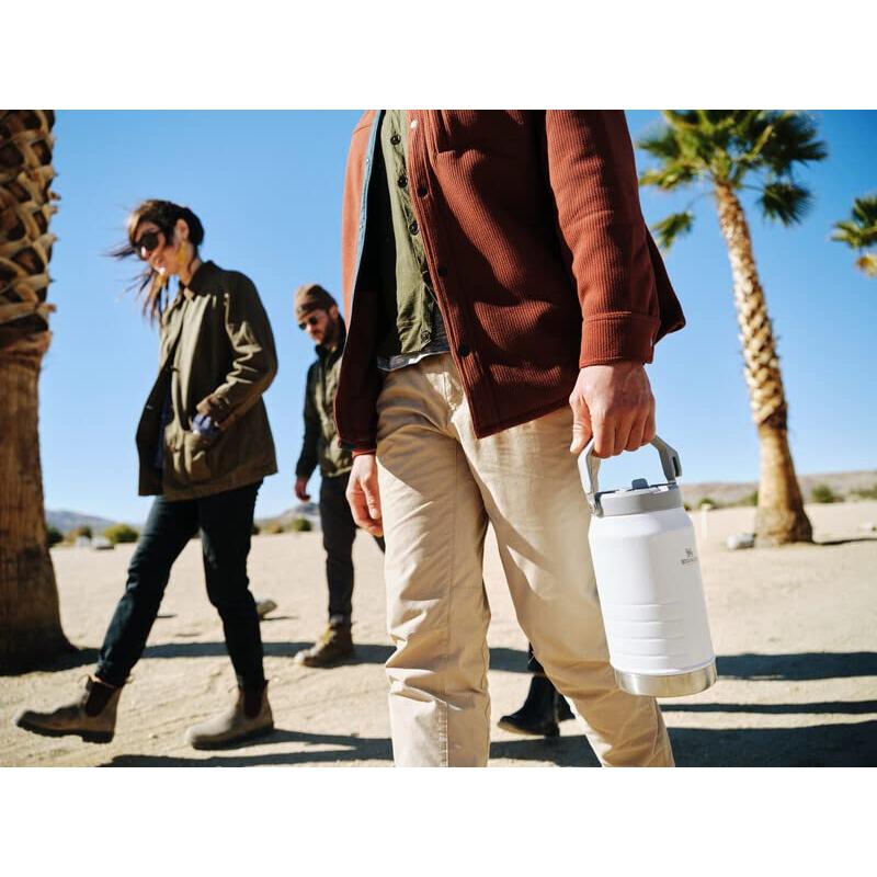 STANLEY ICEFLOW STAINLESS STEEL WATER JUG WITH STRAW, VACUUM INSULATED WATER BOTTLE FOR HOME AND OFFICE, REUSABLE TUMBLER WITH STRAW LEAKPROOF FL | STANLEY | 08