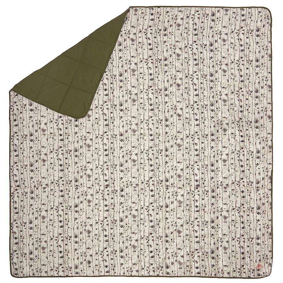 KELTY BIGGIE 2-PERSON INDOOR/OUTDOOR INSULATED CAMPING BLANKET TRAVEL THROW TWO PERSON LARGE SIZE, GROUND COVERING, CONCERT BLANKET, STUFF SACK I | KELTY