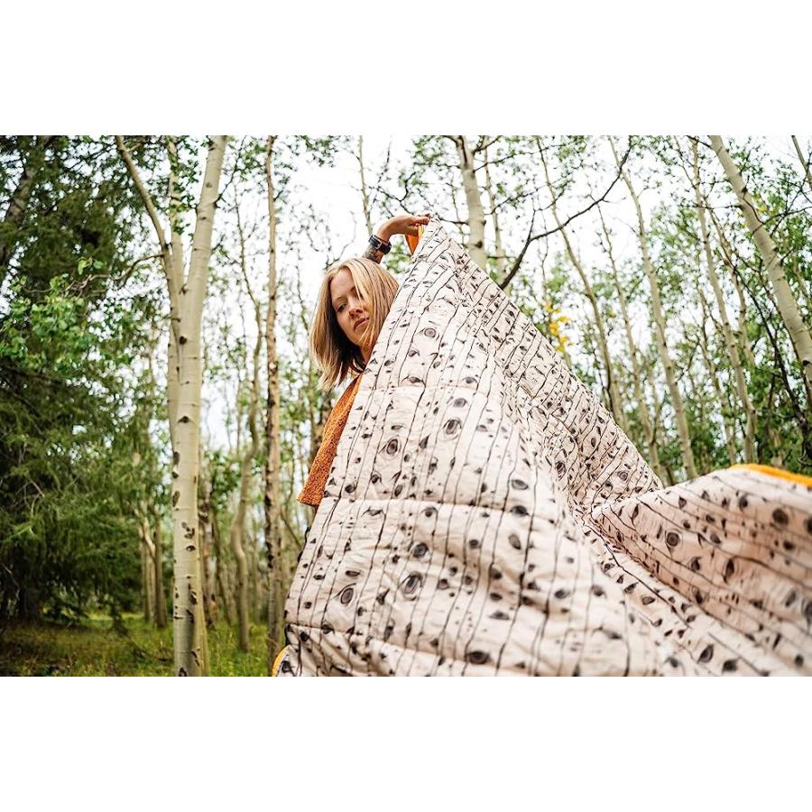 KELTY BIGGIE 2-PERSON INDOOR/OUTDOOR INSULATED CAMPING BLANKET TRAVEL THROW TWO PERSON LARGE SIZE, GROUND COVERING, CONCERT BLANKET, STUFF SACK I | KELTY | 02