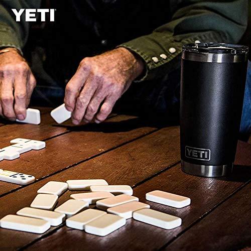 YETI Rambler 20オンス タンブラー マグスライダー蓋付き 真空断熱 ステンレス製、ブラック | YETI | 06