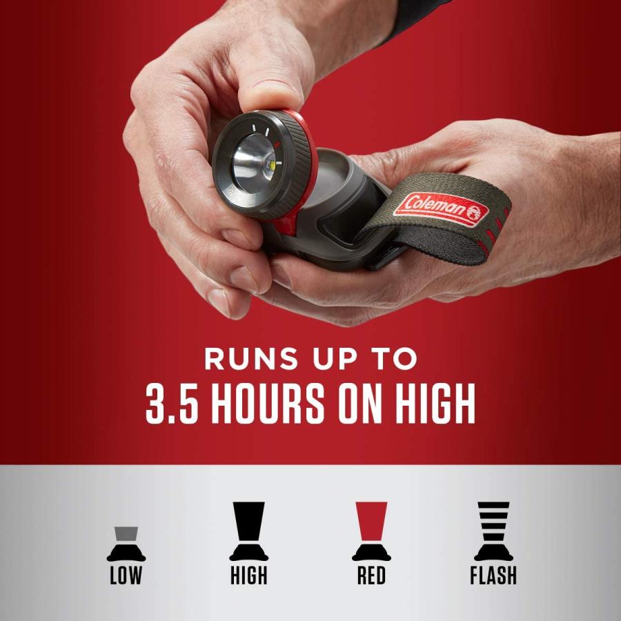 Coleman 300 Lumens LED Headlamp with BatteryGuard | Coleman | 03