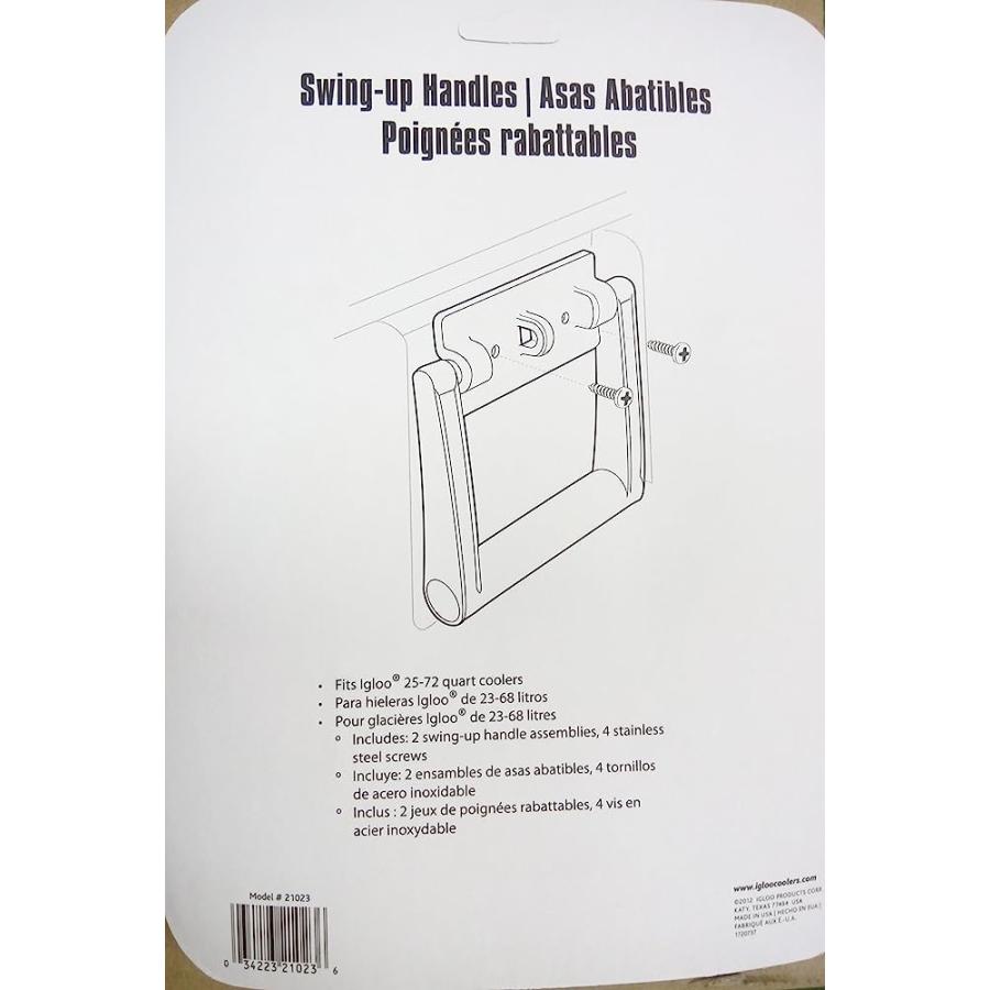 IGLOO HANDLES FOR 25-72 QT COOLERS | igloo | 02