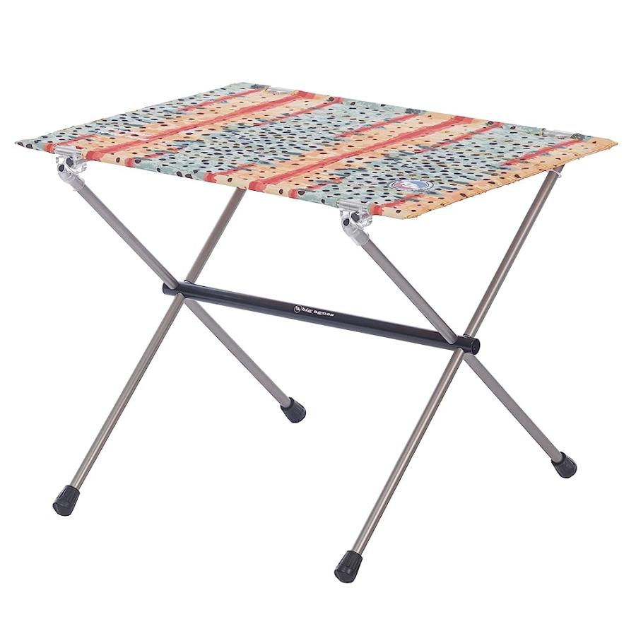 BIG AGNES WOODCHUCK & SOUL KITCHEN TABLES - ULTRALIGHT, HARD-TOP TABLES FOR CAMPING AND BACKPACKING, WOODCHUCK CAMP TABLE (GREENBACK) | BIG AGNES