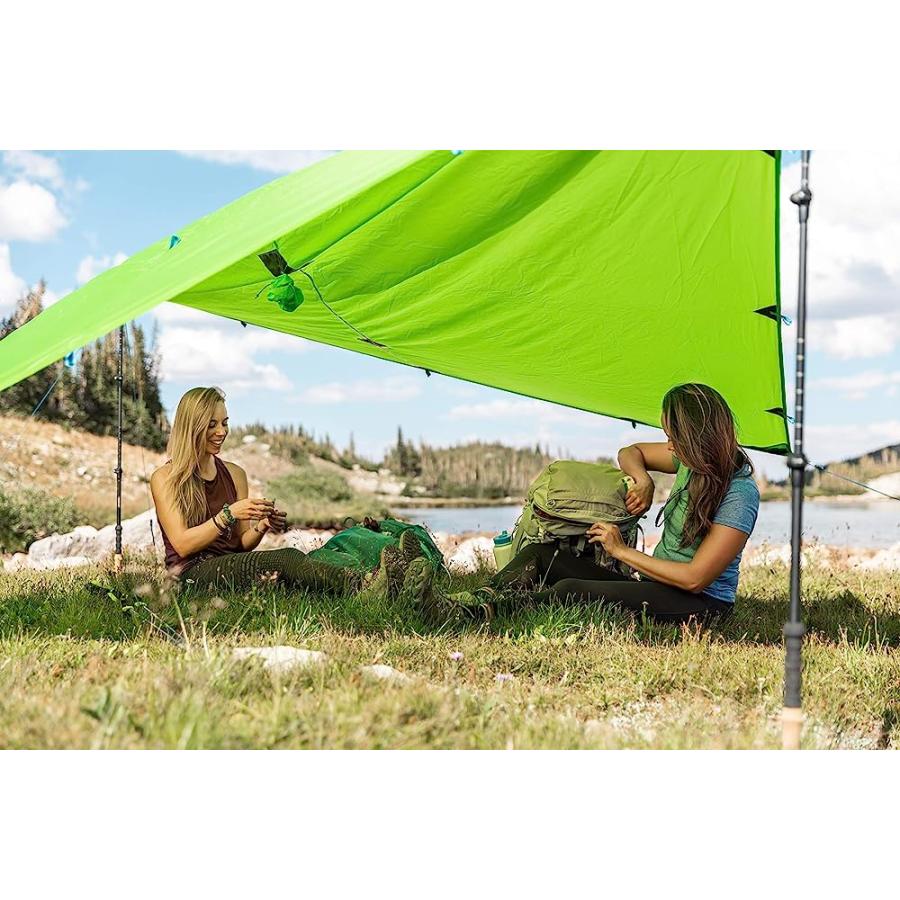 EUREKA! TRAIL FLY CUSTOMIZABLE CAMPING TARP, 14 FEET, JASMINE GREEN |  | 03