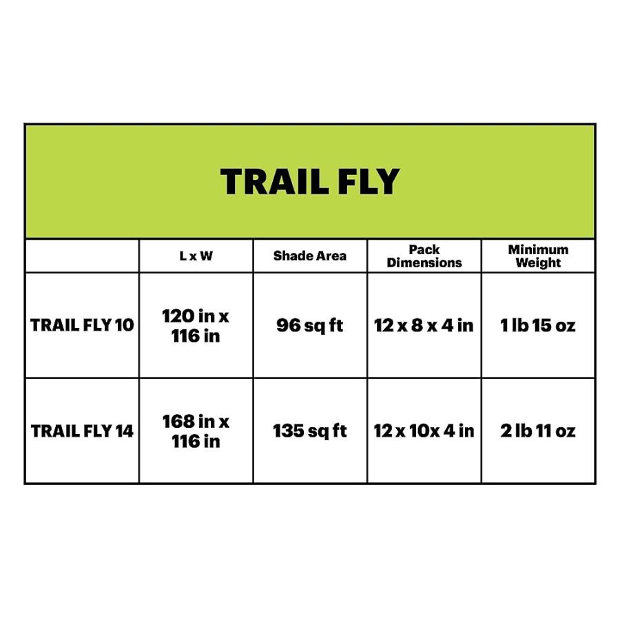 EUREKA! TRAIL FLY CUSTOMIZABLE CAMPING TARP, 14 FEET, JASMINE GREEN |  | 04