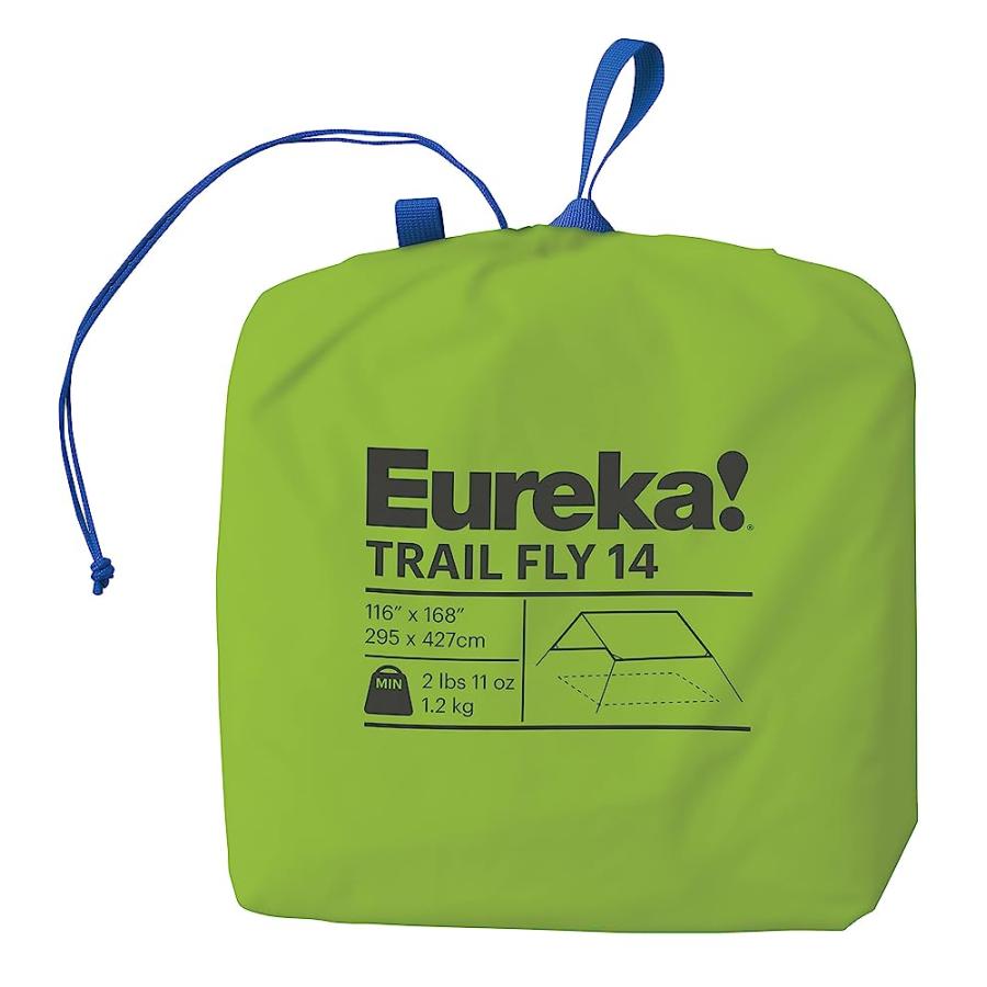 EUREKA! TRAIL FLY CUSTOMIZABLE CAMPING TARP, 14 FEET, JASMINE GREEN |  | 05