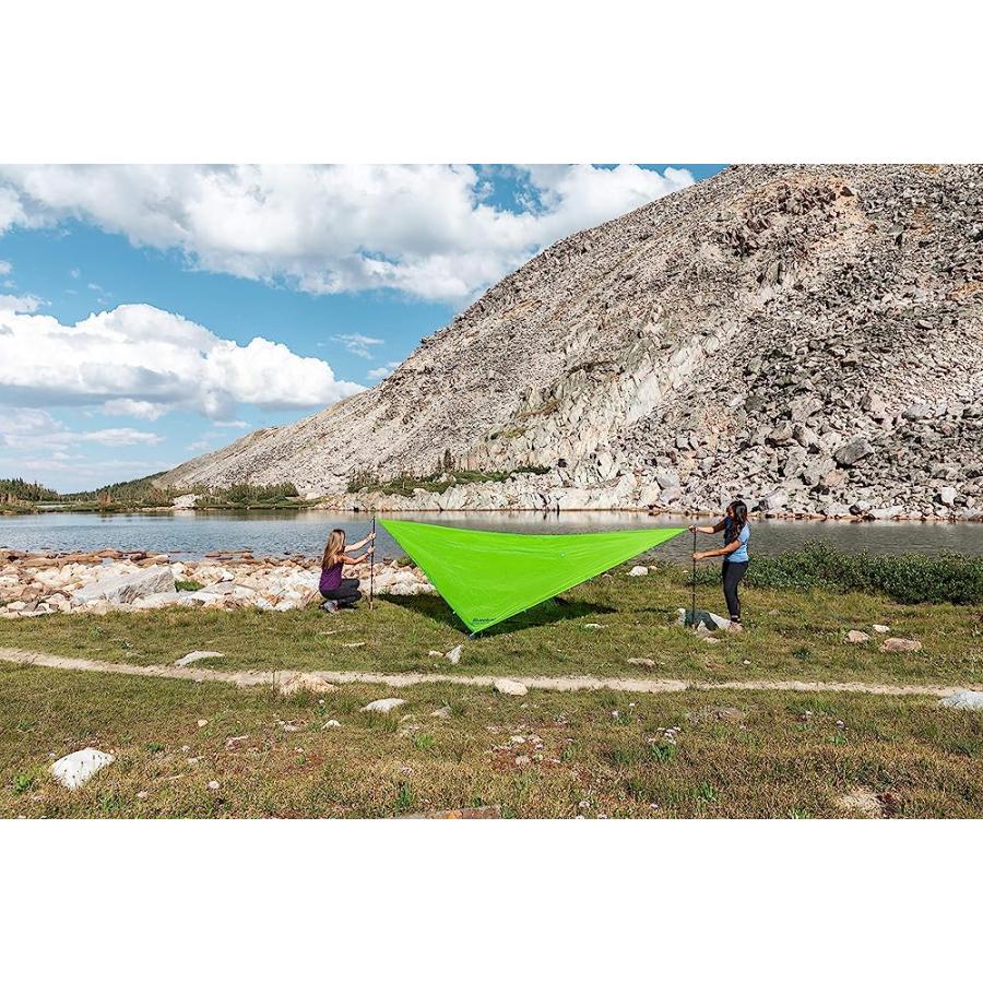 EUREKA! TRAIL FLY CUSTOMIZABLE CAMPING TARP, 14 FEET, JASMINE GREEN |  | 06