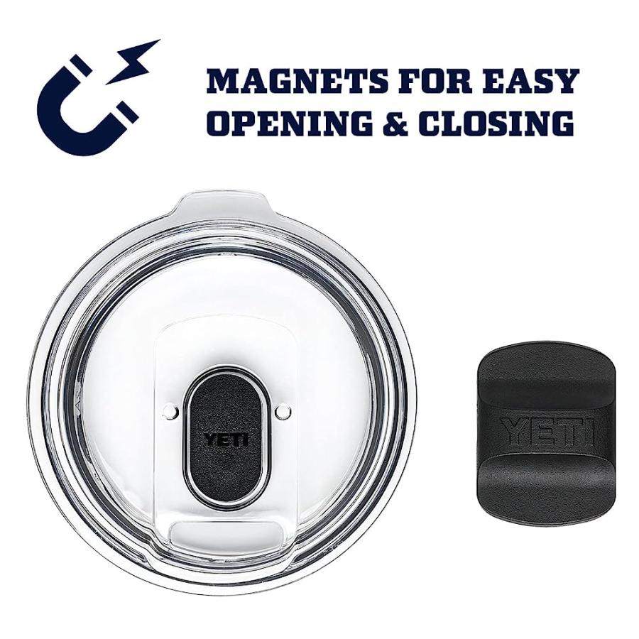 YETI RAMBLER 16 OZ STACKABLE PINT, VACUUM INSULATED, STAINLESS STEEL WITH MAGSLIDER LID, CHARCOAL | YETI | 06