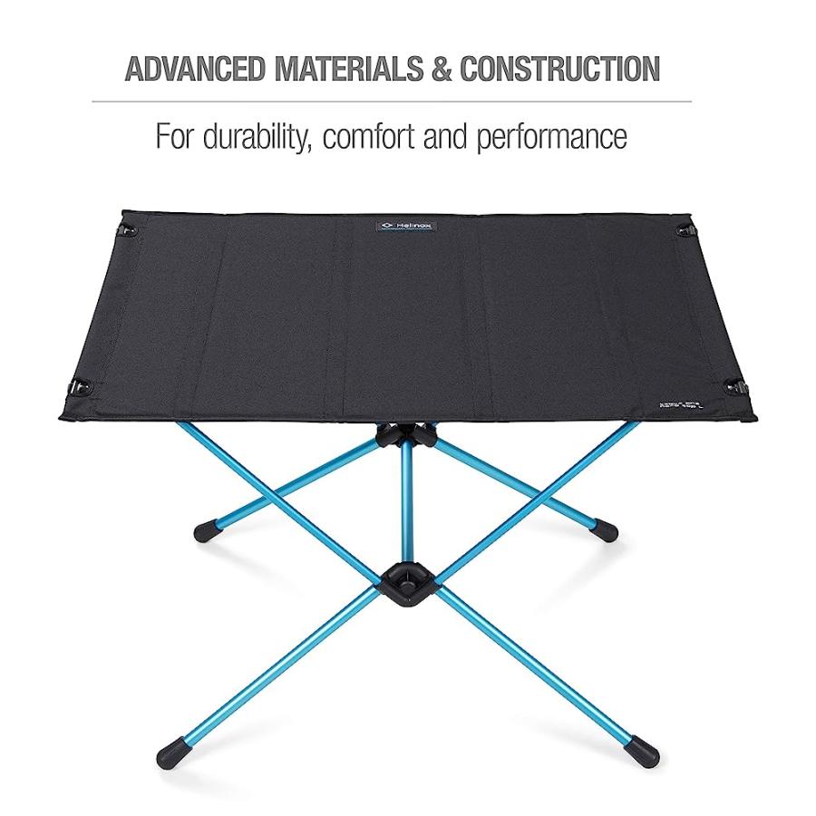 HELINOX TABLE ONE HARD TOP LIGHTWEIGHT, COLLAPSIBLE, PORTABLE, OUTDOOR CAMPING TABLE, LARGE - 30 X 22.5 INCHES, BLACK | Helinox | 03