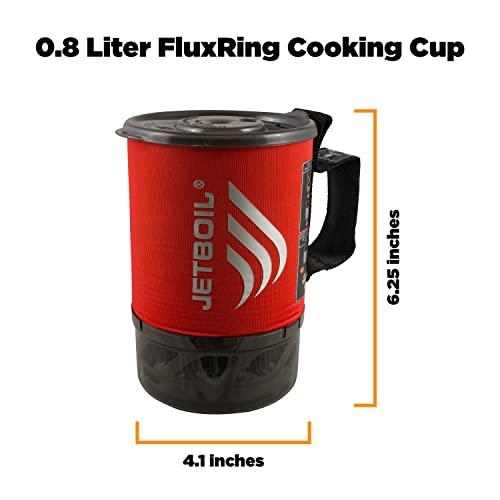JETBOIL MICROMO LIGHTWEIGHT PRECISION CAMPING AND BACKPACKING STOVE COOKING SYSTEM WITH ADJUSTABLE HEAT CONTROL, TAMALE RED | JETBOIL | 02