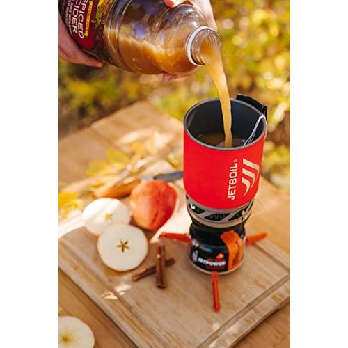 JETBOIL MICROMO LIGHTWEIGHT PRECISION CAMPING AND BACKPACKING STOVE COOKING SYSTEM WITH ADJUSTABLE HEAT CONTROL, TAMALE RED | JETBOIL | 03