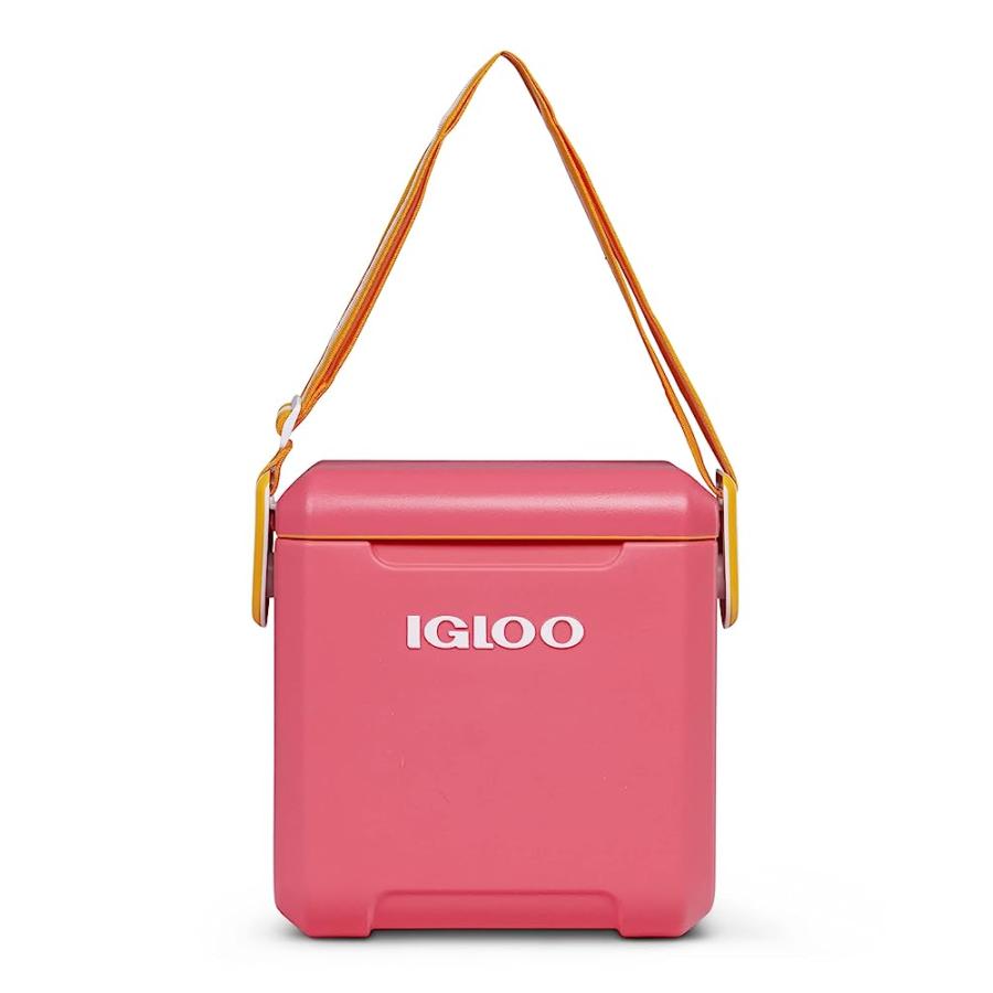 IGLOO 11 QT GRAPEFRUIT TAG-ALONG-TOO INSULATED COOLER W/ 2-DAY COLD RETENTION | igloo