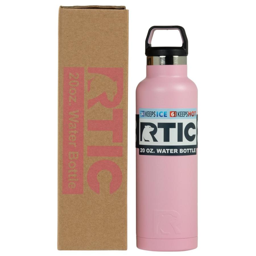 RTIC 20 OZ VACUUM INSULATED WATER BOTTLE, METAL STAINLESS STEEL DOUBLE WALL INSULATION, BPA FREE REUSABLE, LEAK-PROOF THERMOS FLASK FOR HOT AND C |  | 01