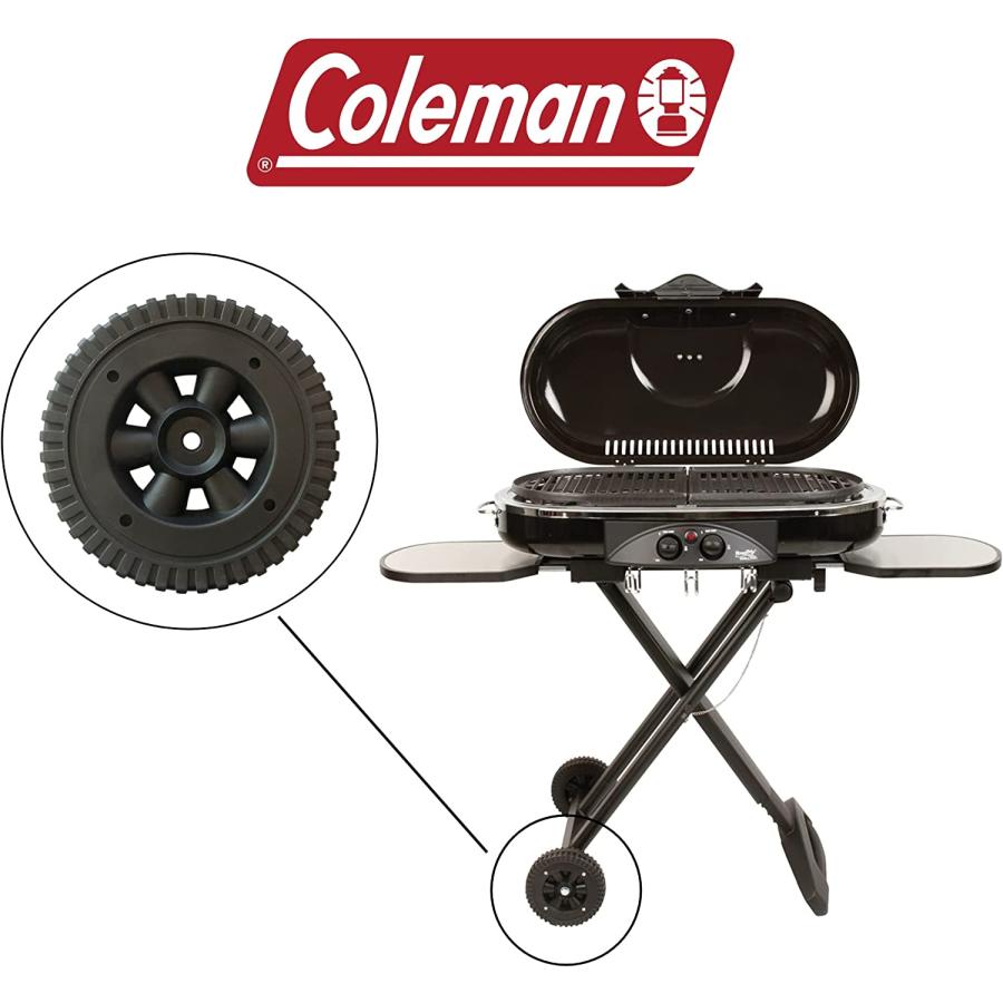 Coleman Roadtrip Grill Replacement Wheel and Hardware (1 Wheel) | Coleman | 02