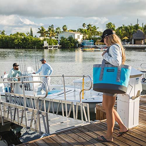 YETI CAMINO CARRYALL 35, ALL-PURPOSE UTILITY, BOAT AND BEACH TOTE BAG, DURABLE, WATERPROOF, REEF BLUE | YETI | 05