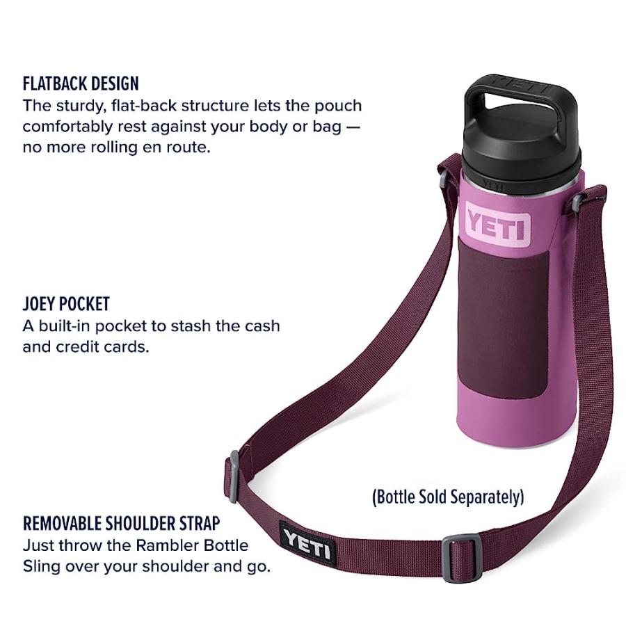 YETI SMALL BOTTLE SLING FOR RAMBLER 18 OZ. BOTTLE, NORDIC PURPLE | YETI | 01